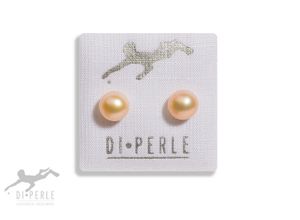 4065633794203 - Paar Ohrstecker DI PERLE Damen Perlenschmuck 585 Gelbgold Süsswasser Perlen Ohrstecker Ohrringe Gr Damen beige (naturfarbe) Damen Perlenschmuck