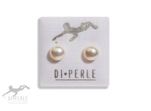 4065633794241 - Paar Ohrstecker DI PERLE Damen Perlenschmuck 585 Gelbgold Süsswasser Perlen Ohrstecker Ohrringe Gr Damen weiß Damen Perlenschmuck