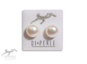 4065633794456 - Paar Ohrstecker DI PERLE Damen Perlenschmuck 585 Gelbgold Süsswasser Perlen Ohrstecker Ohrringe Gr Damen weiß Damen Perlenschmuck