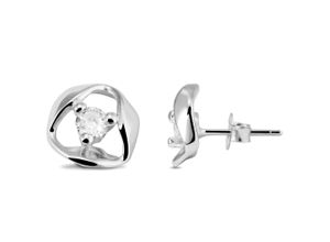 4065633948163 - Paar Ohrstecker ADELIA´S Damen aus 925 Silber mit Zirkonia Ohrringe Gr Damen silberfarben (silber) Damen