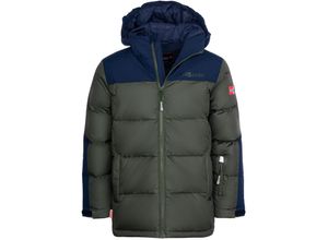 4065651007835 - TROLLKIDS - Daunenjacke KIDS NARVIK in forest green navy Gr116