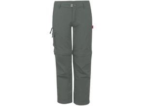 4065651034053 - TROLLKIDS - Zipp-Off Hose OPPLAND in clay green Gr98