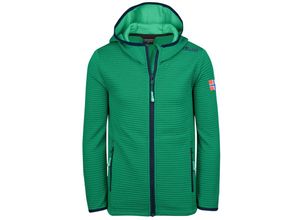 4065651041938 - TROLLKIDS - Fleecejacke KIDS SOGNDAL in pepper green navy Gr116