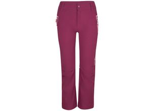 4065651071478 - TROLLKIDS - Softshellhose KIDS FJELL in plum mauve Gr98