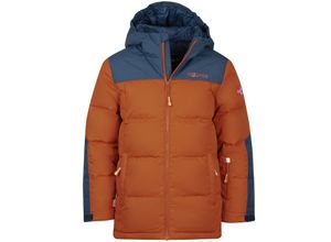 4065651075971 - TROLLKIDS - Daunenjacke KIDS 1VIK in cinnamon night sky Gr116