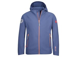 4065651109621 - TROLLKIDS - Funktionsjacke KVALVIKA in lotus blue dahlia Gr152