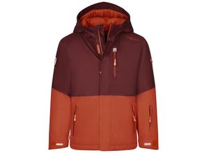 4065651134425 - TROLLKIDS - Winterjacke KIDS HALLINGDAL in chestnut orange Gr140