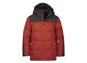 4065651134623 - TROLLKIDS - Daunenjacke KIDS NARVIK in red clay black Gr92