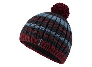 4065651155628 - TROLLKIDS - Strickmütze HAFJELL BOBBLE in chestnut black Gr52-56