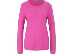 4065691004443 - Rundhals-Pullover aus Schurwolle und Kaschmir pink 40