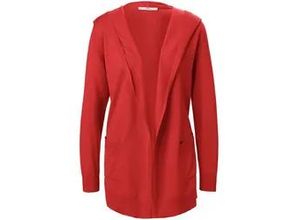 4065691070523 - Strickjacke PETER HAHN PURE EDITION rot 38