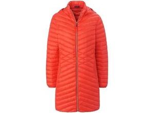 4065691086722 - Daunen-Long-Steppjacke rot 38