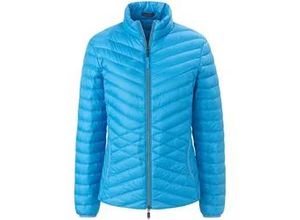 4065691086876 - Daunen-Steppjacke Stehkragen blau 40