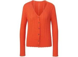 4065691174016 - Strickjacke orange 38