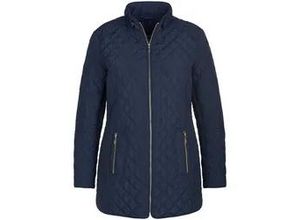 4065691215443 - Steppjacke Stehkragen blau 42