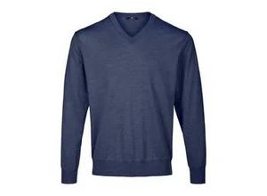 4065691247949 - V-Pullover blau 56