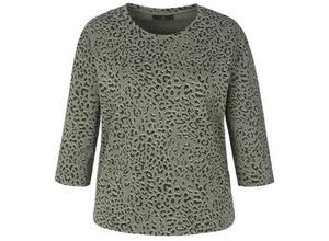 4065691296589 - Sweatshirt 3 4-Arm grün 50