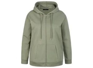 4065691296985 - Hoodie-Sweatjacke grün 40