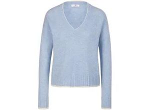 4065691303188 - V-Pullover blau 40