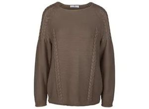 4065691309661 - Rundhals-Pullover beige 38