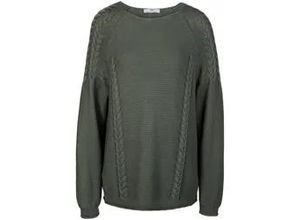 4065691309753 - Rundhals-Pullover grün 38