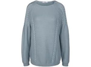 4065691309920 - Rundhals-Pullover blau 36