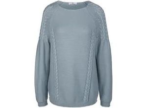 4065691309944 - Rundhals-Pullover blau 40