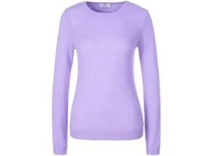 4065691318557 - Rundhals-Pullover aus 100% Premium-Kaschmir Cashmere grün 46