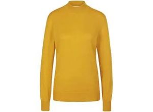 4065691319837 - Stehbund-Pullover Modell Sabrina Seide Kaschmir gelb 36