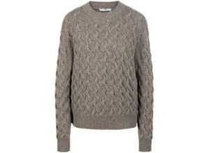 4065691334595 - PETER HAHN Damen Strickpullover - New Wool braun