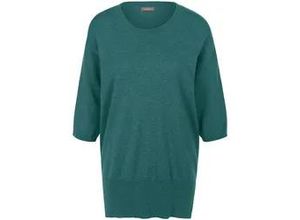 4065691345836 - Rundhals-Pullover aus 100% Kaschmir türkis 38