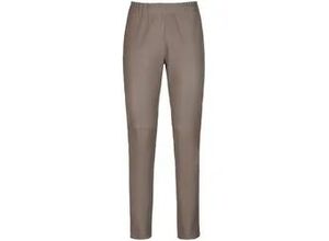 4065691354791 - High Waist-Lederleggings Peter Hahn Eternal beige 48