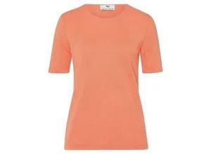 4065691356467 - Rundhals-Pullover aus Seide Kaschmir Seide Kaschmir orange 38