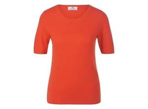 4065691356849 - Pullover Rieke aus 100% Premium-Kaschmir Cashmere orange 40