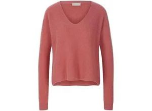 4065691357334 - V-Pullover aus 100% Premium-Kaschmir pink 40