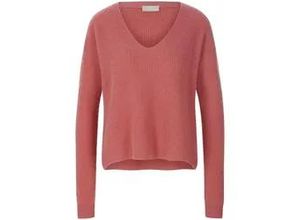 4065691357341 - V-Pullover aus 100% Premium-Kaschmir pink 42