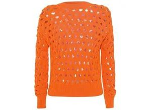 4065691360778 - Rundhals-Pullover Roma orange 40