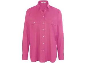 4065691375932 - Bluse Hemdkragen pink 38