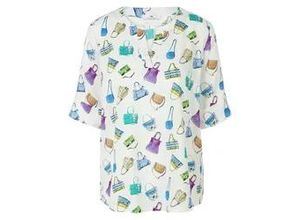 4065691379671 - Halbarm-Bluse weiss 42