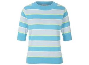 4065691382213 - Rundhals-Pullover blau 38