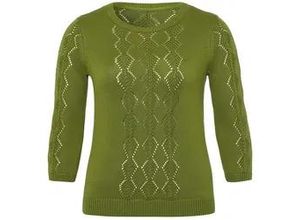 4065691400498 - Rundhals-Pullover grün 42 4065691400498 - Rundhals-Pullover grün 42