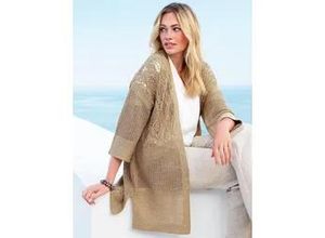 4065691422421 - Strickjacke 3 4-Arm beige 40