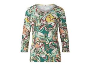 4065691433083 - Rundhals-Shirt 3 4-Arm grün 40