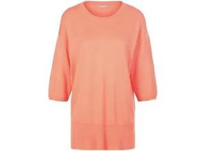 4065691465169 - Include Strickrundhalspullover Damen Seide aprikot