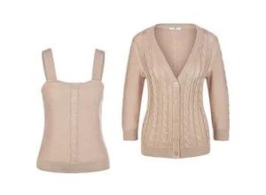 4065691471962 - Twinset 3 4-Arm beige 42