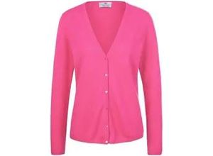 4065691485761 - Strickjacke aus 100% Premium-Kaschmir Modell Cora Cashmere pink 36