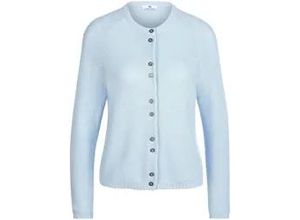 4065691488397 - PETER HAHN Strickjacke Damen Baumwolle hellblau