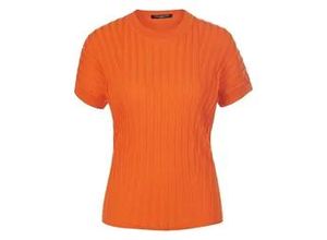 4065691491021 - Rundhals-Pullover 1 2-Arm Fadenmeister Berlin orange 36