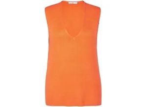 4065691508545 - Pullunder tiefem V-Ausschnitt orange 42