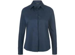 4065691549784 - Jersey-Bluse Fadenmeister Berlin blau 36